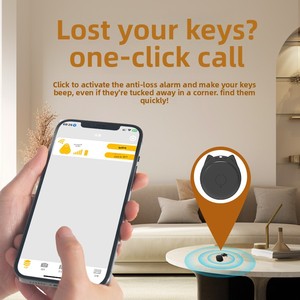 Vật nuôi chó mèo GPS Tracker chống mất thông minh tag Key Finder bấm vào cuộc gọi chính xác định vị <span class=keywords><strong>google</strong></span> tìm thấy chiếc xe của tôi Keychain ABS nhựa mini - Product Image 3