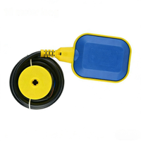 CHENF Elektrischer und mechanischer Schwimmer M15-2 8A für Auto-Modell-Wassertankpumpen, quadratischer Schwimmerschalter mit Standard-4M-Kabellänge