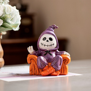 New <strong>Halloween</strong> Decoration Resin Crafts for Gifts <strong>Halloween</strong> Resin Dolls Ornament Party Decoration Resin Crafts for Home Decoration - Product Image 4