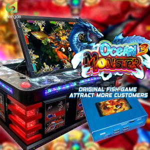 86インチ有名ブランドLcd 10プレーヤーゲームカスタム魚ゲームソフトウェアオーシャンモンスター3 - Product Image 1