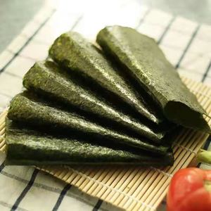 100 Sheets Gold Yaki Sushi Nori Roasted <strong>Seaweed</strong> Sushi Nori Laver Yaki Sushi NoriToasted Normseaweed <strong>Snacks</strong> - Product Image 4