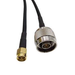 Cable de Extensión RF con Conector Pigtail o Dorado para Antenas, Baja Pérdida, RG58, Tipo N Macho a SMA Macho, Dispositivo RF RG174 - Product Image 3