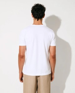 Camisetas Blancas Personalizadas para Hombre, Transpirables, de Secado Rápido, Alta Calidad, 100% Algodón - Product Image 3