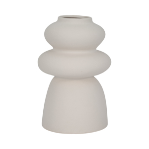 Vaso Scultoreo in Ceramica Moderno in Gres per Fiori, Centrotavola per Soggiorno, Camera da Letto, Ufficio - Product Image 1