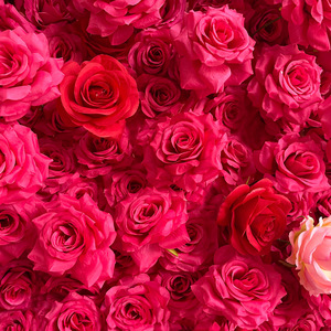 Panel de Flores de Tela 5D con Degradado para Decoración de Bodas, Eventos al Aire Libre y Escenarios, Pared de Flores Artificiales - Product Image 4