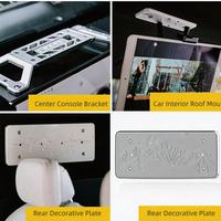 Pour kit ICa V23 : barre de toit, échelle latérale, boîte de rangement, barre de protection avant, échelle arrière, support de console, garnitures et poignées