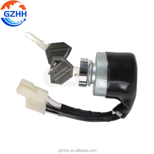 สวิตช์สตาร์ท LVA803436 AM879479 LVA803606 ใช้ได้กับรถแทรกเตอร์ John Deere รุ่น 2025R 2027R 2210 2305 2320 4010 4100 <span class=keywords><strong>4110</strong></span> พร้อมกุญแจ 2 ดอก - Product Image 2