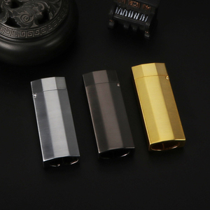 Erliao Moderno Portaaccendini in Metallo, Accessori per Fumatori, Nuovo Portaaccendini all'Ingrosso, Custodia Protettiva per Accendino con Incisione Personalizzata - Product Image 4