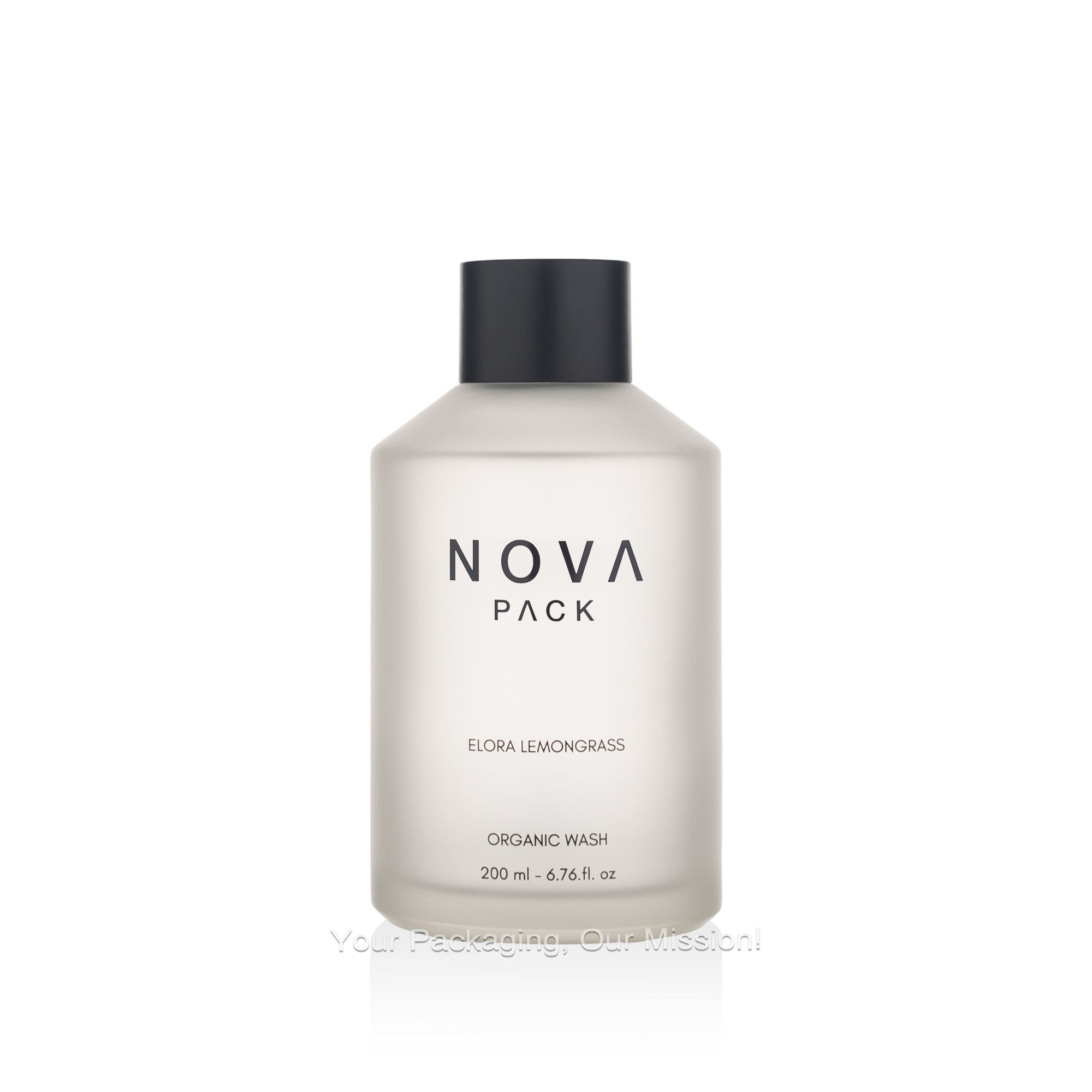 ขวดสีเบจฝ้า