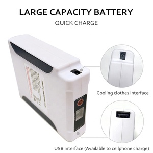 Electrical Powerful Fan Cold Vest for Hot Weather <strong>Cooling</strong> <strong>Jacket</strong> With 5200Mah Battery Air Fan - Product Image 4