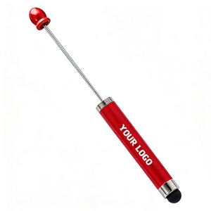 Promotion Office Business Activities Gift <b>Beads</b> for Pens Custom LOGO Printed Diy Pen <b>Beads</b> - Product Image 1