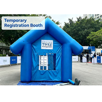 Tente gonflable personnalisée, abri gonflable extérieur à installation rapide pour événements et promotions