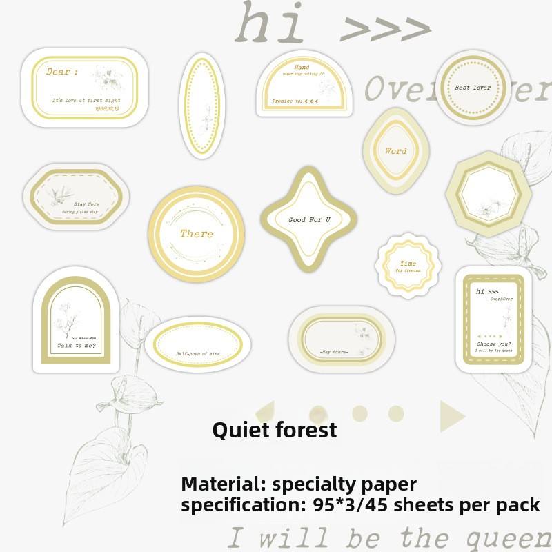 D Quiet Forest white