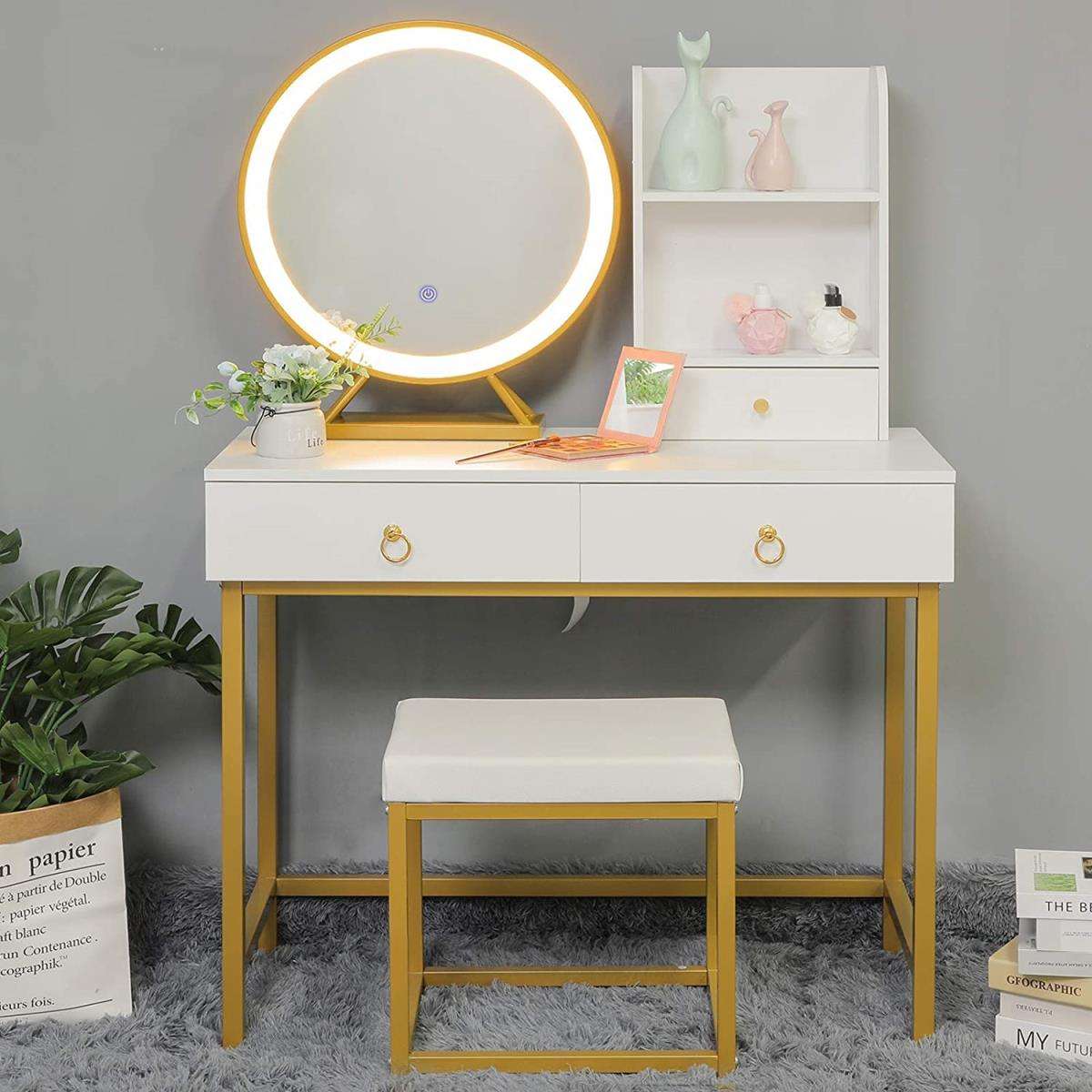 Dressing Table Cheval Mirror Stylish Functional