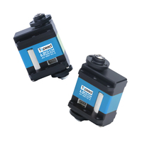 Servomoteur numérique sans noyau à double bras 360° 6V 6kg, boîtier métallique, engrenages en cuivre et acier, programmable TTL pour robot, pince, articulation, panneau