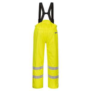 PORTWEST - S781YERXXXL Bizflame Rain forrado hi-vis antiestático FR pantalón amarillo-EAN 5036108149087 ROPA DE TRABAJO RESISTENTE A LLAMAS - Product Image 2