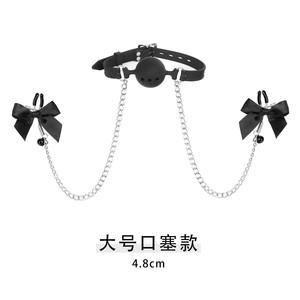 SM adult sex toys with bows, gags, nipple clamps, couple sex toys, foreplay punishment and discipline toys manufacturer - Product Image 4