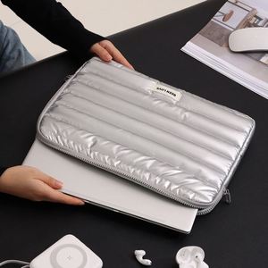 Modern Simple Polyester <b>Computer</b> <b>Bag</b> Custom Logo Gift Printing Notebook Sleeve Portable Wholesale Laptop Sleeves - Product Image 2