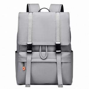 Sac à dos personnalisé avec logo de fabricant professionnel, port de chargement USB, imperméable, léger et idéal pour les voyages. - Product Image 2