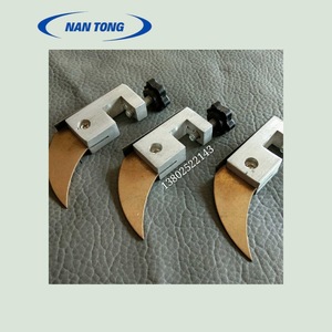 Grattoir Nantou avec base et lame en cuivre pour ligne de production de machines à colle, couleur argent - Product Image 4