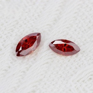 Hua Gang Gems <span class=keywords><strong>Pietra</strong></span> Sciolta di Moissanite Sintetica Lucidata Colorata Colore D Taglio Marquise in Carburo di Silicio Creato in Laboratorio - Product Image 4