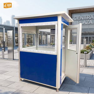 Cabine <span class=keywords><strong>de</strong></span> sécurité modulaire maison <span class=keywords><strong>de</strong></span> garde préfabriquée cabine <span class=keywords><strong>de</strong></span> garde parking billetterie cabine <span class=keywords><strong>de</strong></span> sécurité portable extérieur - Product Image 5