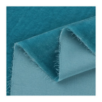Tissu de velours de soie de mûrier de luxe avec un tombé élégant, matière de velours de georgette douce pour robes de soirée et abayas haut de gamme