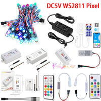 Controlador de tira de LED WS2812 2812B WS2811 RGB SP107E SP110E SP105E SP108E SP511E
