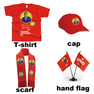 T-Shirt Personalizzate per Promozione Elettorale UPND con Design Vuoto |   Articoli per Campagna Elettorale con Stampa Digitale a Manica Corta in Tessuto Lavorato a Maglia - Product Image 4