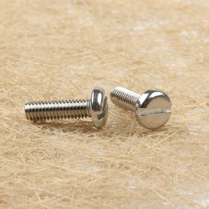 Tornillos de Cabeza Ranurada <span class=keywords><strong>DIN</strong></span> 85, Acero Inoxidable 304, Acero al Carbono, Tornillos Métricos para Máquina - Product Image 2