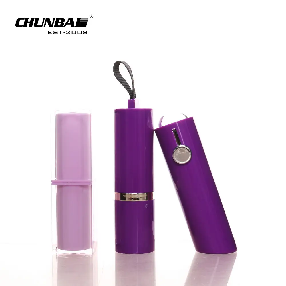 popular luxury new magnetism pink purple green beauty diamond glitter 5ml lipstick containers tube