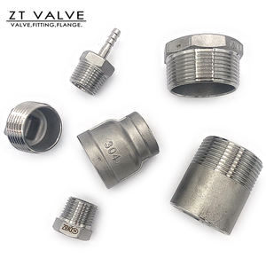 Raccord de tuyauterie en acier inoxydable 150 lb 304 <span class=keywords><strong>316</strong></span> filetage mâle femelle union NPT BSP - Product Image 2