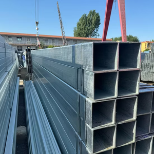 Fournisseurs de tubes carrés en acier galvanisé SGCC Sgcd conformes à la norme ASTM, épaisseur de paroi de 1,7 à 16 mm - Product Image 1