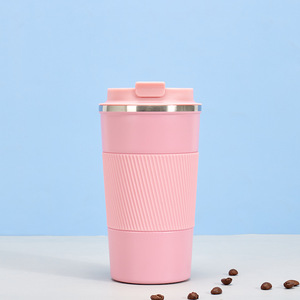 2026 Custom 510ml Reusable 304 Stainless Steel Vacuum Thermos <b>Insulated</b> Eakproof Coffee <b>Mug</b>/Cup with Lid - Product Image 2