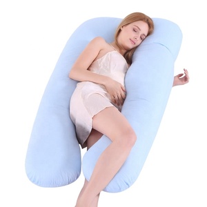 Oreillers de maternité confortables en forme de U, <span class=keywords><strong>grand</strong></span> oreiller de <span class=keywords><strong>grossesse</strong></span> pour dormir sur le côté, pour femmes enceintes - Product Image 3