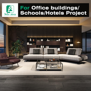Conjunto de Sofás de Oficina Comerciales, Sofá Curvo de Cuero PU para Oficina en Casa y Dormitorio - Product Image 1