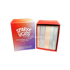 Tarjetas de 160 <span class=keywords><strong>preguntas</strong></span> personalizadas, coloridas relaciones de parejas casadas, juegos de cartas mejorados para parejas - Product Image 1
