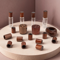 Bouchons de parfum en bois de luxe et raffinés pour bouteilles de parfum, tables de toilette, coiffeuses et coffrets cadeaux
