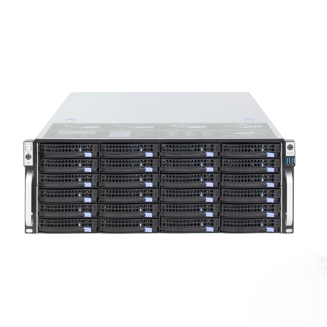 High Performance Xeon Bronze 3204 4U 24-Bay Hot-Swap Storage Rack Server DDR4 HDD Big Data Computing 3-Year Warranty in Stock