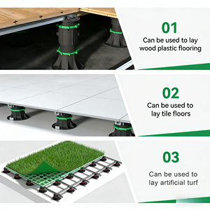 批发现代立柱瓷砖地板装饰可调节塑料PP材质地砖户外耐用防水 - Product Image 3