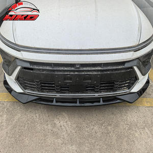 For Hyundai Sonata 2024-2025 N Line IKON V1 Style 3PCS Front Bumper Lip Gloss Black High Quality Body Kit - Product Image 6