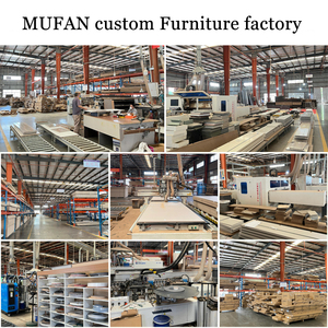 Tủ bếp thiết kế hiện đại tùy chỉnh với cửa gấp cho các công ty xây dựng bất động sản có lưu trữ ngăn kéo - Product Image 6