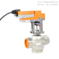 Vanne de régulation proportionnelle motorisée modulante Belimo 2-10V NV24A-MP-TPC NV24A-SR-TPC NV24A-SZ-TPC DN15-DN50 Vanne à siège 2 et 3 voies