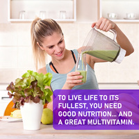 Liquide Oral Multivitaminé de Haute Qualité avec Vitamine D3, Utile pour la Production d'Énergie et le Soutien Antioxydant