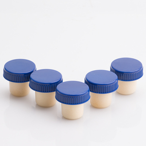Bouchons de bouteille de whisky synthétiques de qualité alimentaire durables OEM/ODM, bouchons de <span class=keywords><strong>vin</strong></span>, bouchons bleus enduits pour bouteilles d'alcool - Product Image 5