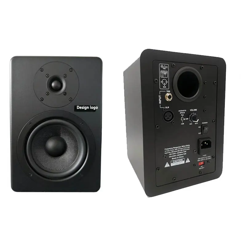 New Design Pro Audio 6 inch Mini Recording Musical Studio Monitor Speaker