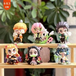 Statuetta in PVC 2D Versione Q della Serie <span class=keywords><strong>Demon</strong></span> <span class=keywords><strong>Slayer</strong></span> con Fiori di Nascita, Decorazione di Tanjiro - Product Image 6