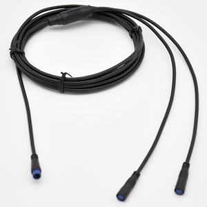 M8 connecteur étanche Scooter <span class=keywords><strong>Hoverboard</strong></span> Signal faisceau de câblage capteur de Transmission de données adaptateur de contrôleur de Terminal - Product Image 3