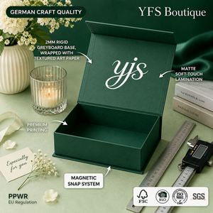 CRD Magnetic Gift <b>Box</b> Custom Logo Rigid Magnetic Closure <b>Box</b> with UV Coating and Embossing Sponge Lining for <b>Hats</b> & Large Items - Product Image 2