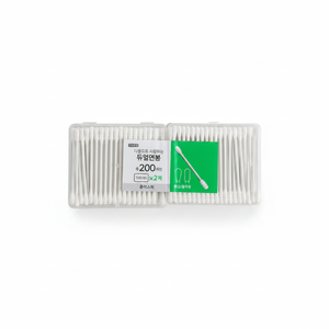 สำลีก้านแบบสองชั้นสำลีก้านแบบ100บรรจุแบบพรีเมี่ยม - Product Image 2
